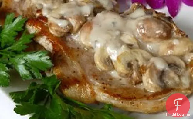 Mushroom Pork Chops