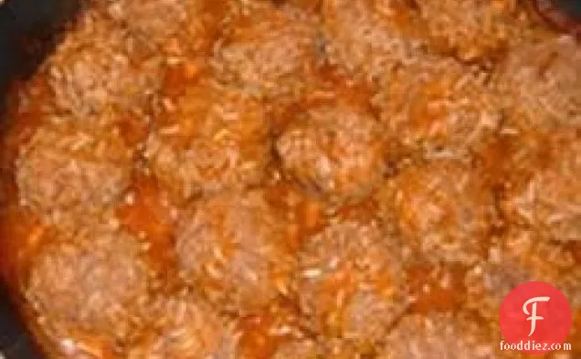 Melinda's Porcupine Meatballs