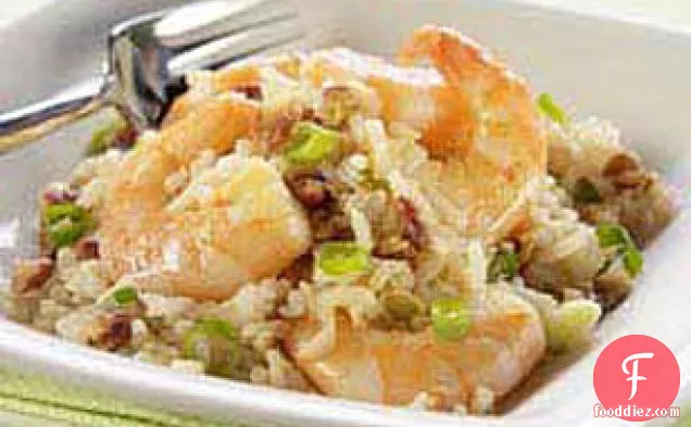 Asian Pecan, Shrimp & Rice Salad
