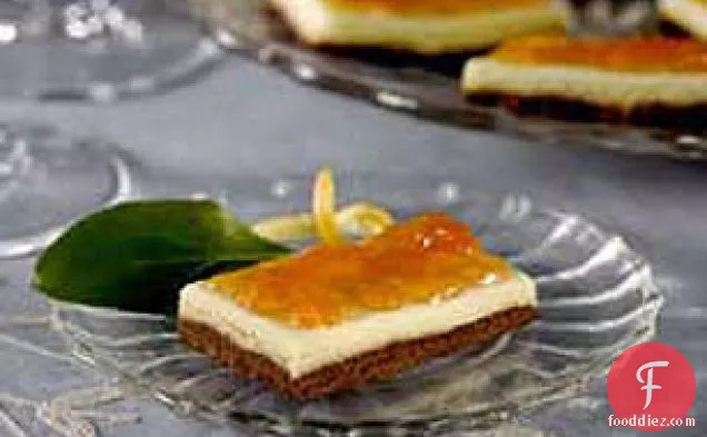 Lemon-Ginger Cheesecake Bars