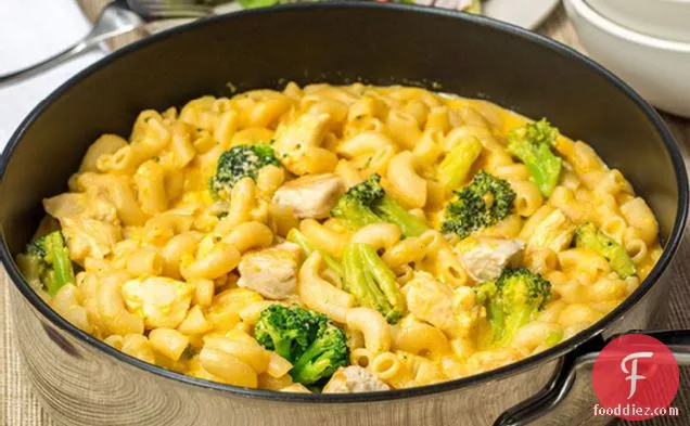 Cheesy Chicken & Broccoli Mac