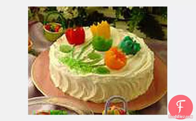 EGG JIGGLERSÂ® Tulip Bouquet Party Cake