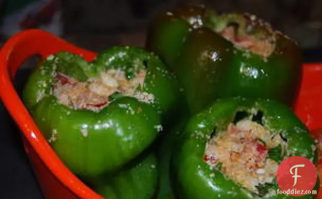 Stuffed Peppers And Tomatoes (vegetarian)