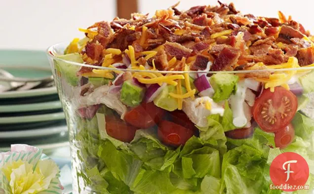 Layered Cobb Salad