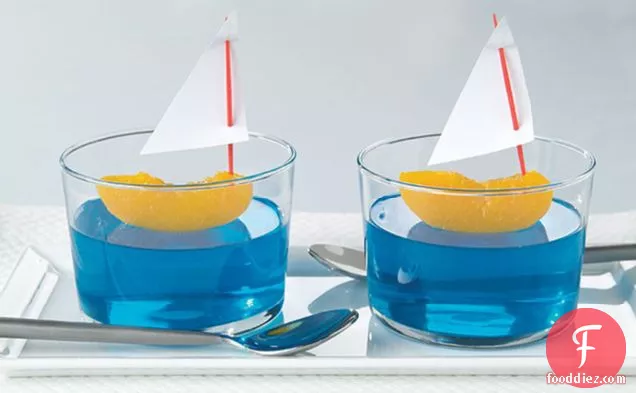 Berry Blue Sailboats