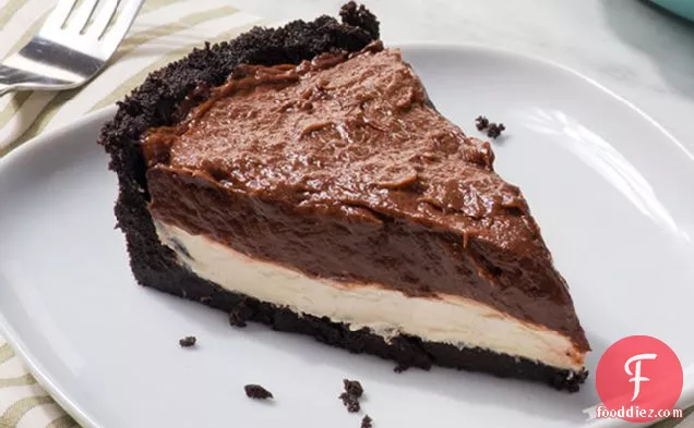 Chocolate-Caramel Cream Pie