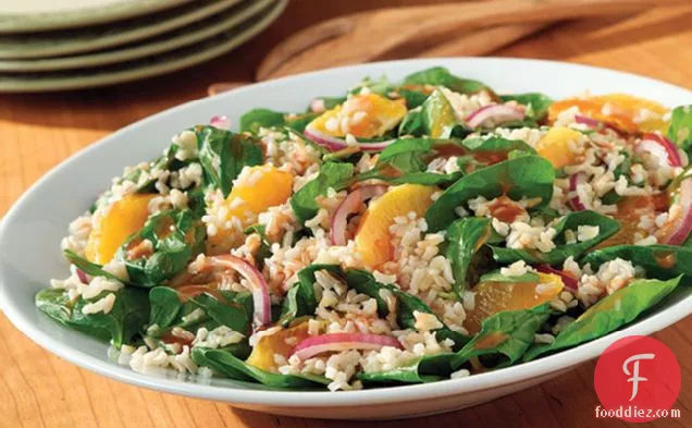 Citrus Spinach & Rice Salad