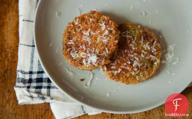 Fried Green Tomatoes With Panko And Parmesan