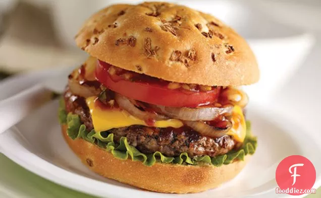 Hearty American Cheeseburger