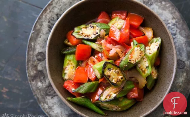 Okra And Tomatoes