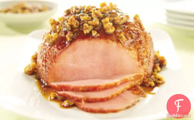 Ham with Walnut Glaze