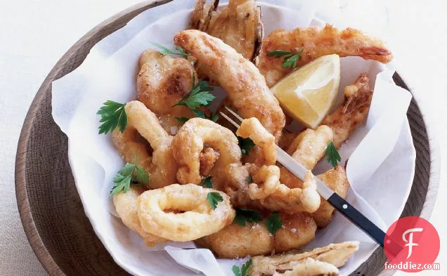 Fritto Misto with Fennel and Lemons