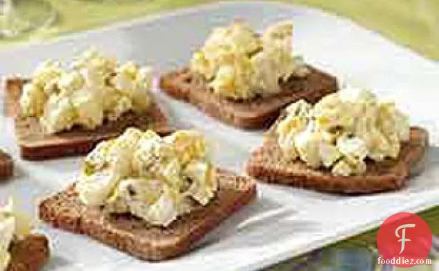 Creamy Egg Salad Appetizers