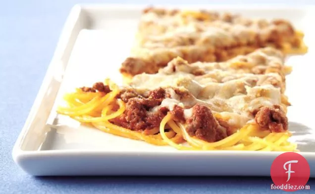 स्पेगेटी-क्रस्ट पिज्जा