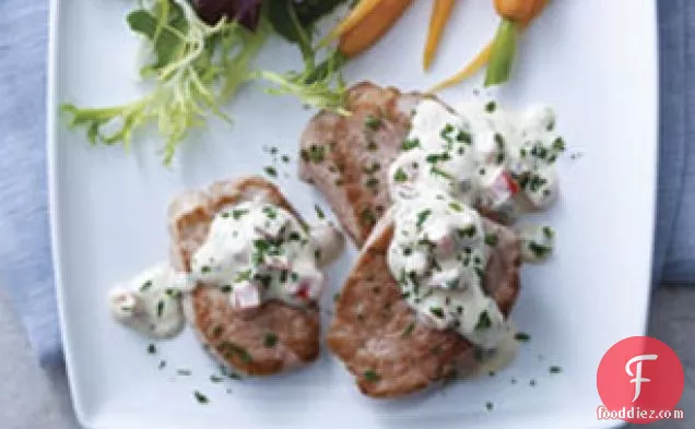 Pork Medallions with Creamy Pan Sauce