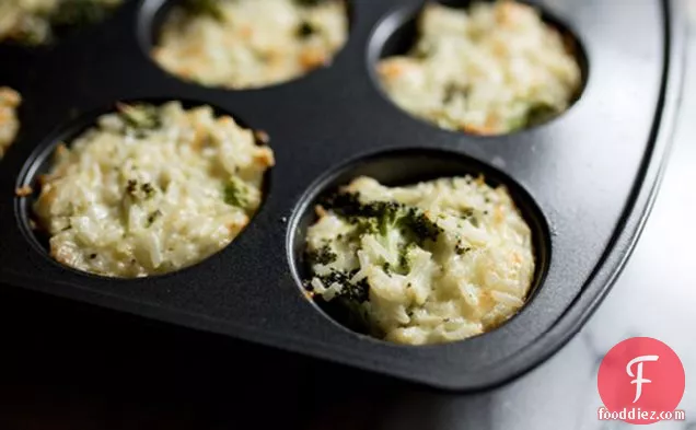 Rice, Broccoli 'n Cheese Cups