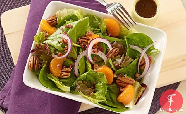 Citrus, Bacon & Pecan Salad