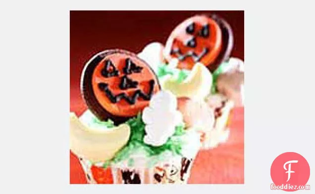Spooky Pumpkin Cupcakes