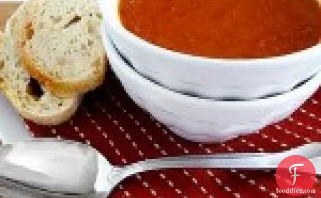 Roasted Tomato Soup With Sweet Onion