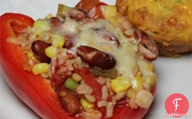 Quick and Easy Stuffed Peppers