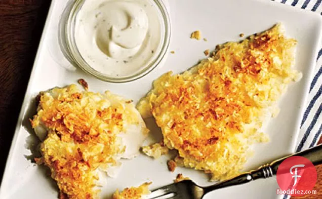 Chip-Crusted Fish Fillets