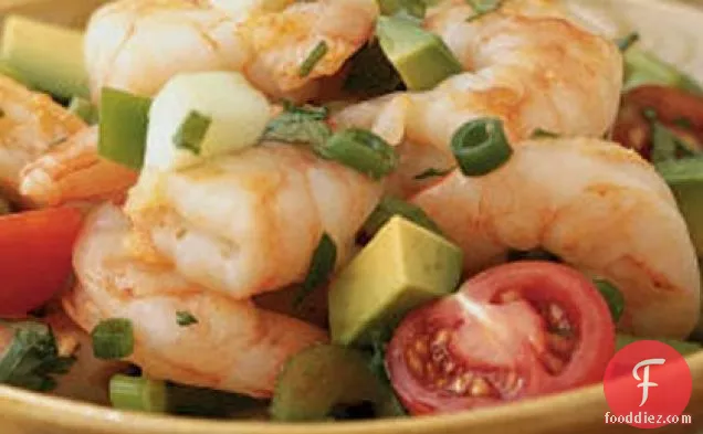 Yucatán Shrimp Cocktail Salad