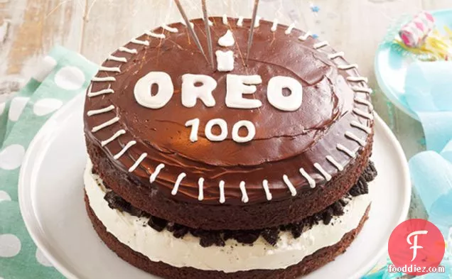 Chocolate-Covered OREO Celebration Cake