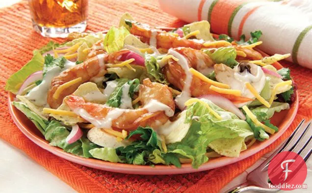 BBQ Ranch Shrimp Salad