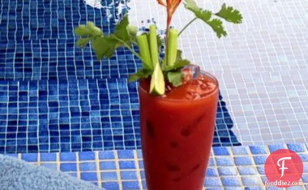 Tropical Guaro Bloody Mary
