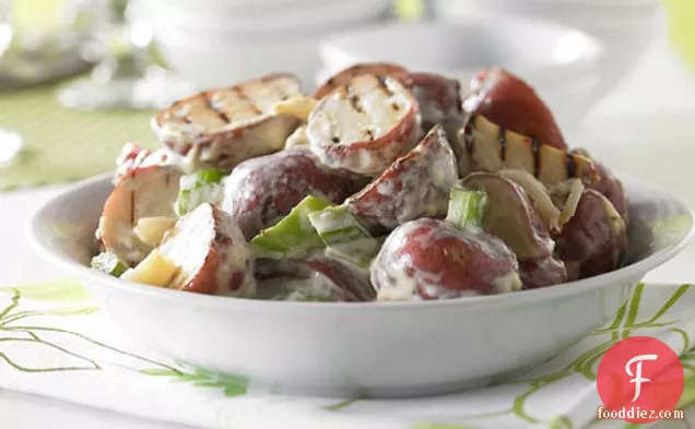 Grilled Garlic-Potato Salad