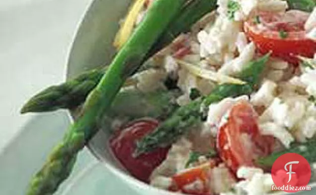 Spring Vegetable-Rice Salad