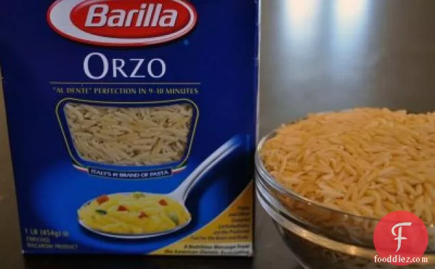 Tomato Soup with Orzo