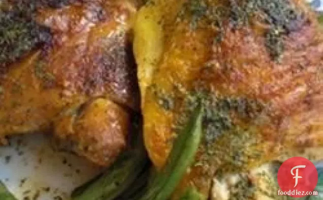 Chicken with Lime Butter