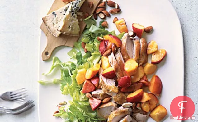 Chicken and Peaches Platter