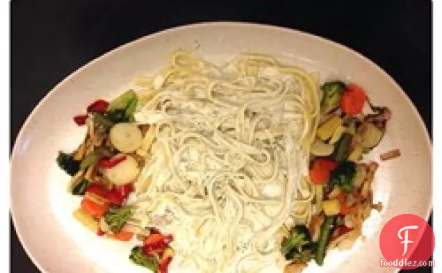 Aphrodisiac Tagliatelle with Blue Cheese Sauce