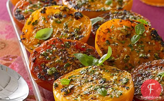 Roasted Tomatoes with Garlic and Herbs