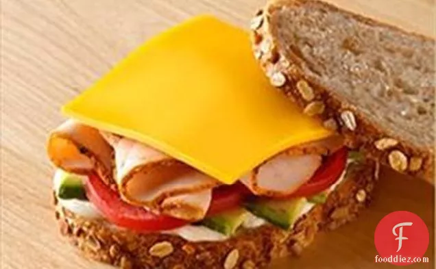 California Cheese and Turkey Sandwich