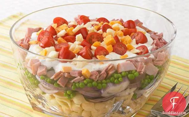 Layered Pasta Salad
