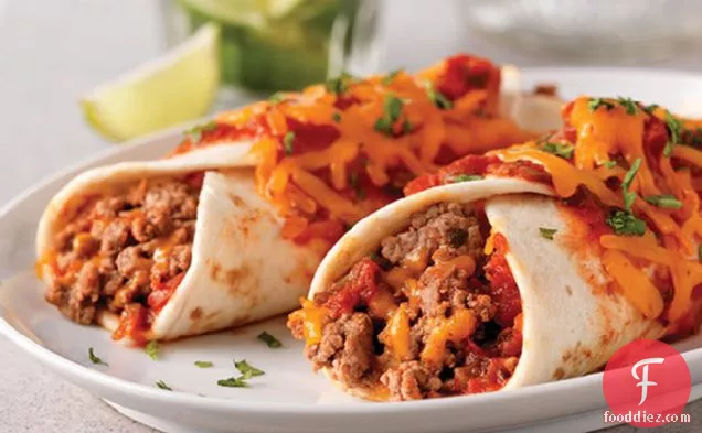Cheesy Beef Enchilada