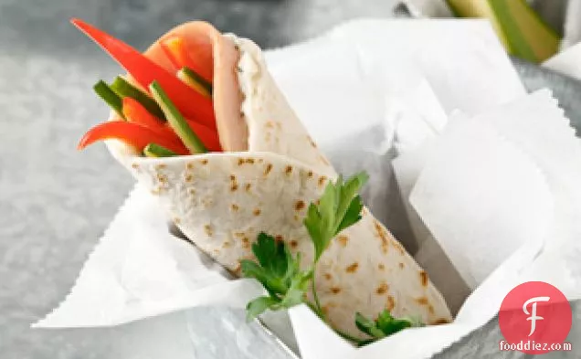 Mediterranean Wrap Sandwich