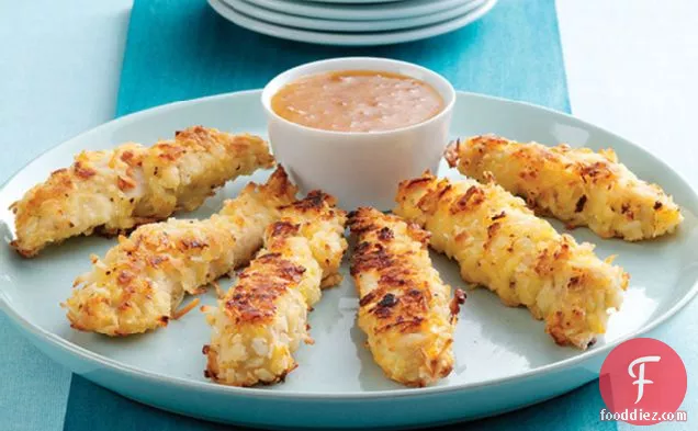 Crispy Coconut Chicken Fingers