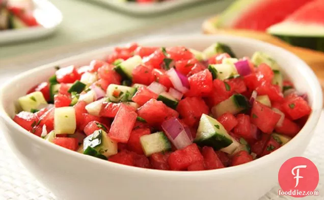 Fresh Watermelon Salsa