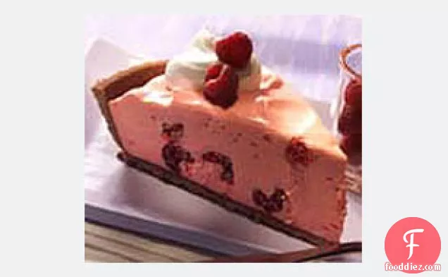 Raspberry-Ice Cream Pie