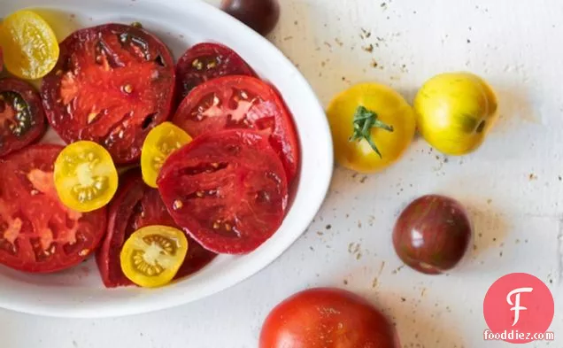 tomatoes provençale & where to find truly good olive oil