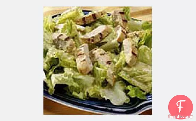 Grilled Dijon Chicken Caesar Salad