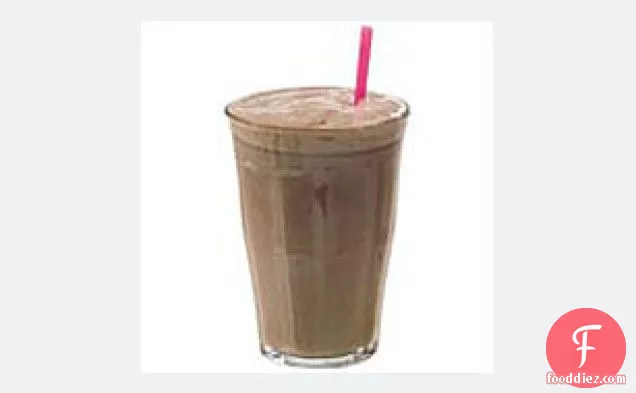Chocolate, Peanut Butter & Banana Milkshake