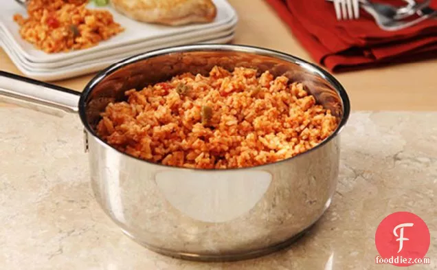 10-Minute Cheesy Mexican Rice