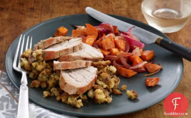One-Pan Roasted Pork Supper