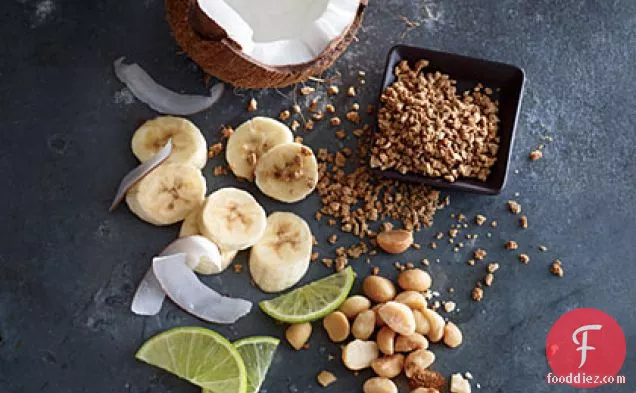 Coconut-Banana Grape-Nuts with Lime