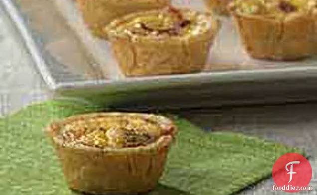 Petite Quiche Appetizers with Bacon